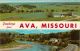 Ava Missouri Postcard