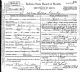 Agnes Colvin Lindy Death Certificate