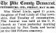 Mabel Lindy Obituary 1903