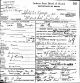 Mashall John Lindy Death Certificate