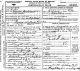 Perry W Lindy Death Certificate