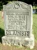 Christena Snider & Hiram Gladish Headstone