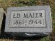 Ed Maier Headstone