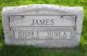 Susie Burton & Edgar James Headstone