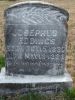 Rev Josephus George Eddings Headstone #1