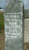 Mariah Frederick Headstone