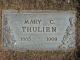 Mary Willis Thulien Headstone