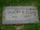 Milburn Ross Headstone