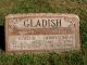 Montgomery & Eckley (Catt) Gladish Headstone