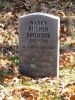 Nancy Rusher Brooner Headstone