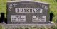 Noble & Opal Burkhart Headstone