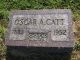 Oscar Catt Headstone