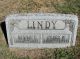 Perry W Lindy & Minnie E Morris Lindy Headstone