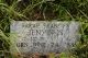 Sarah Francis Jennings Headstone