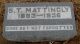 Styles Taylor Mattingly Headstone