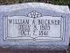 William A. Buckner Headstone